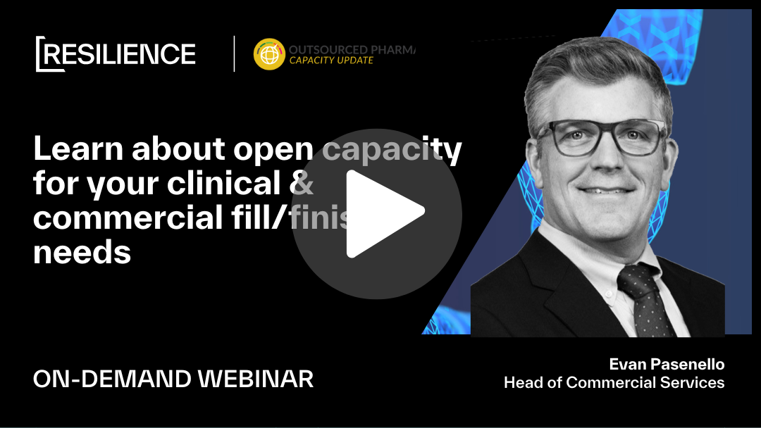 On Demand Webinar:  Fill/Finish Services - Outsourced Pharma Capacity Update - featured image